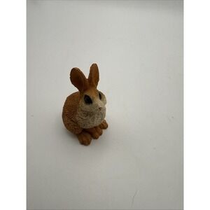 Castagna Mini Animal Figurines #396M Brown Rabbit, 1.75"